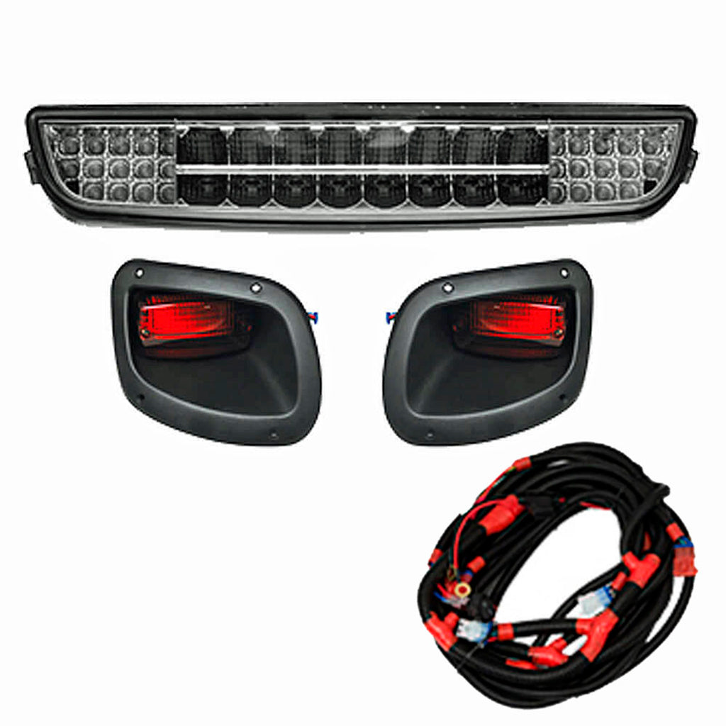 KIT DE LUCES DELANTERAS Y TRASERAS LED EZGO TXT 1996-13